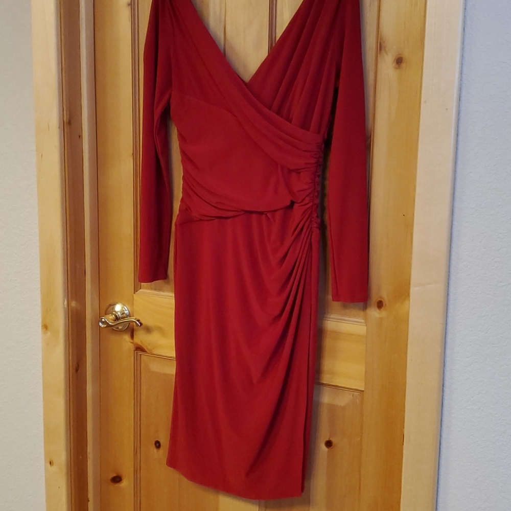 Ralph Lauren SEXY red dress 10